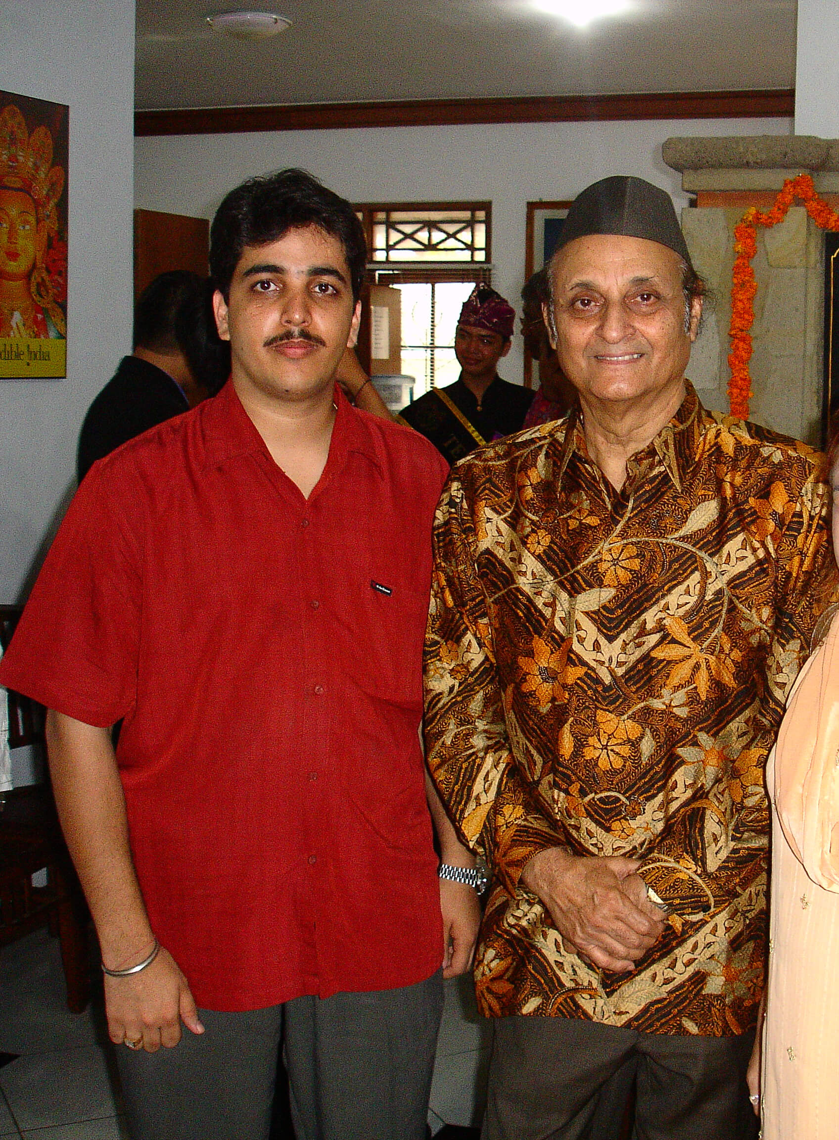 Karan Singh, a member of India Upper House of Parliament, The Rajya Sabha and Titular Maharaja of Jammu and Kashmir
                                  